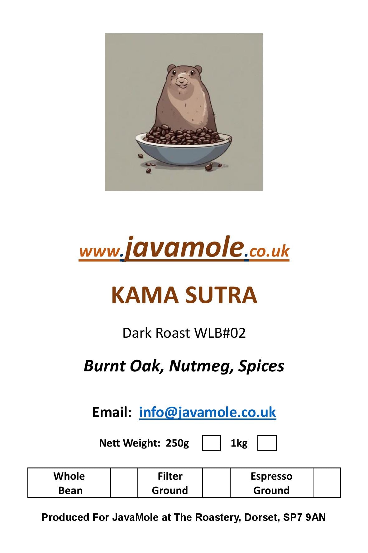 KAMA SUTRA (Dark Bitter)